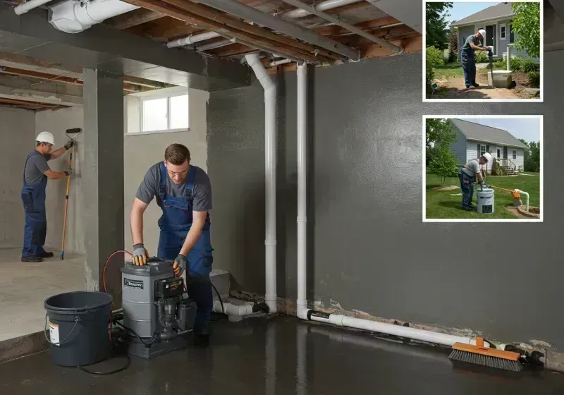 Basement Waterproofing and Flood Prevention process in Lyman, MS